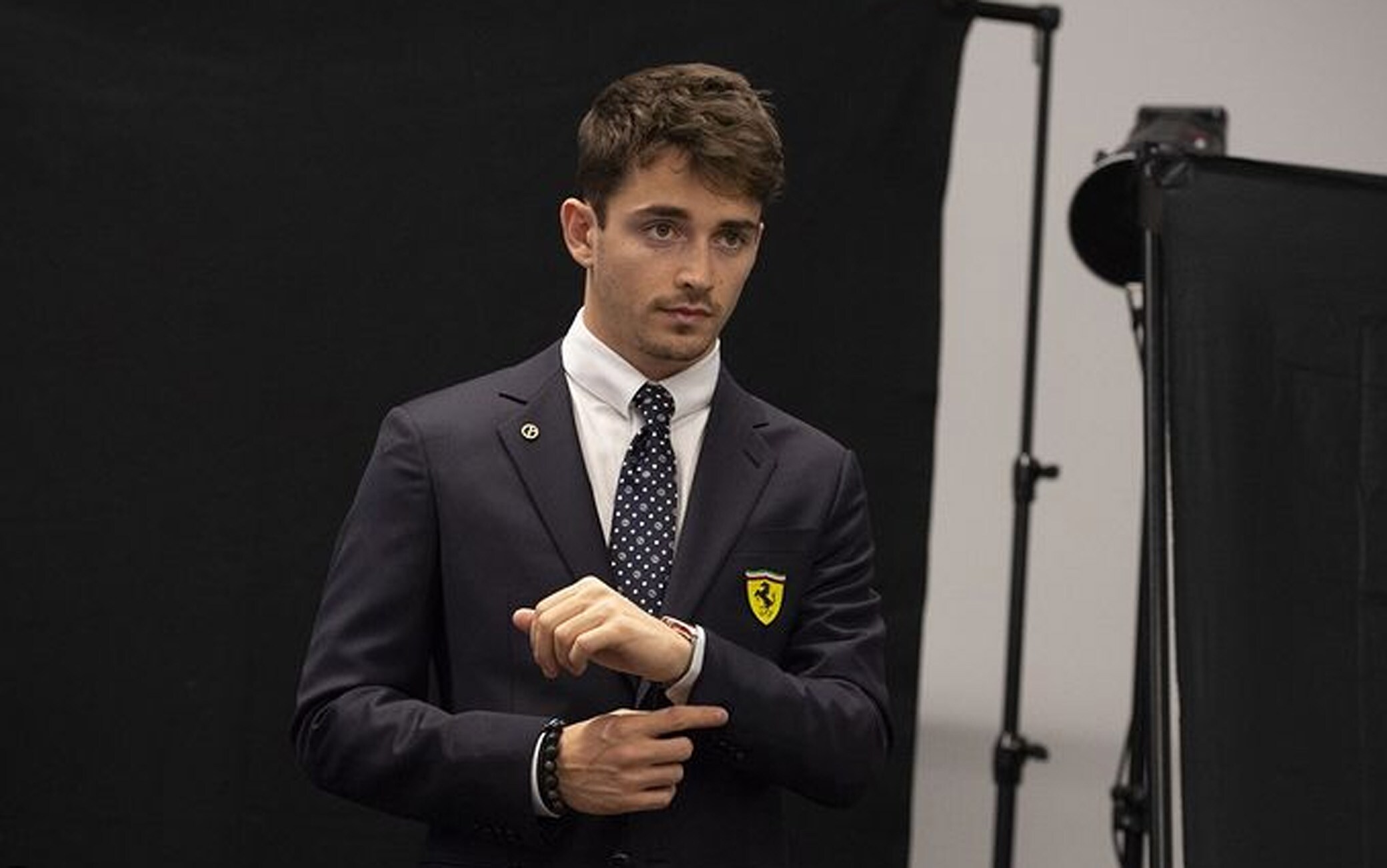 charles leclerc armani
