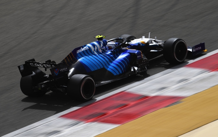 La Williams di Nicholas Latifi in Bahrain Nicholas Latifi