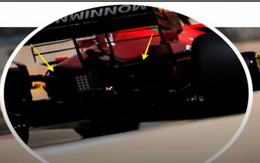 Meredes-Ferrari-Red Bull: cofano e scarichi. FOTO