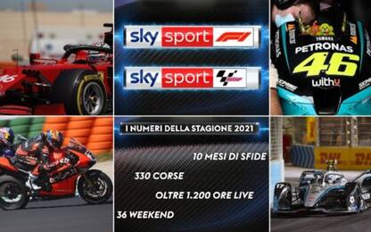 La stagione dei motori Sky: 330 gare a 330 all'ora