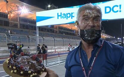 Coulthard ne fa 50, la Red Bull gli fa la festa