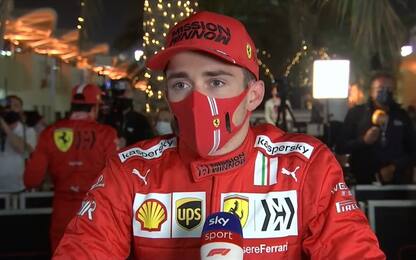 Leclerc: "Sorpresi da McLaren, ma buona partenza"