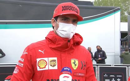 Sainz: "Con questa Ferrari si può spingere"
