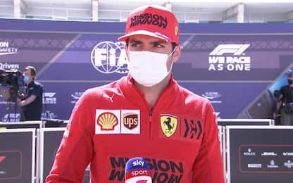 La gioia di Sainz: "Ho sentito la Ferrari più mia"