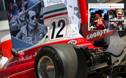 Hamilton ricorda Lauda: "Nei nostri pensieri"