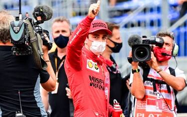 Leclerc, niente pole e niente gara: semiasse ko