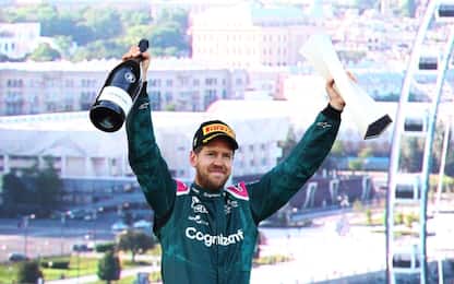 Vettel: "Grande giornata, sono al settimo cielo"