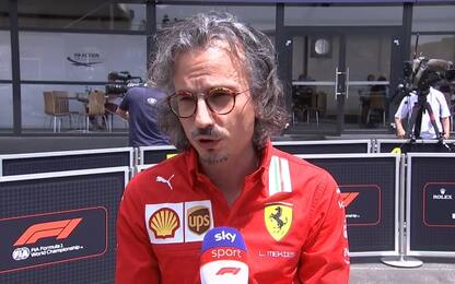 Mekies: "Da valutare danni alla Ferrari di Sainz"