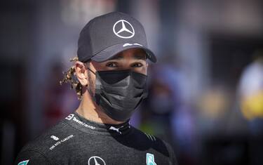 RED BULL RING, AUSTRIA - JUNE 26: Sir Lewis Hamilton, Mercedes during the Styrian GP at Red Bull Ring on Saturday June 26, 2021 in Spielberg, Austria. (Photo by Steve Etherington / LAT Images)
