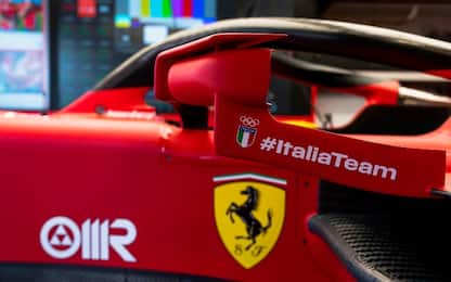 Ferrari "olimpica": #ItaliaTeam sulla livrea. FOTO