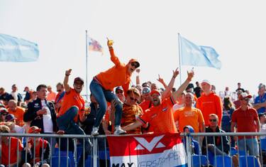 "Marea arancione", il GP dei tIfosi olandesi. FOTO