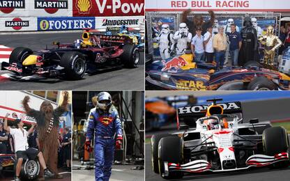 Star Wars, Superman, Honda: livree Red Bull. FOTO