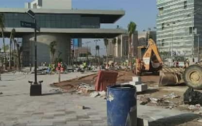 GP Arabia, lavori senza sosta a Jeddah. VIDEO