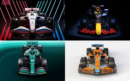 F1, il confronto tra le prime 4 monoposto 2022