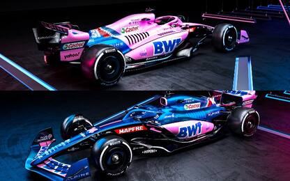 Alpine, è "doppia" l'A522 di Alonso e Ocon