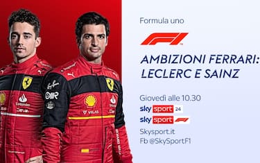 Ambizioni Ferrari: Leclerc e Sainz LIVE su Sky