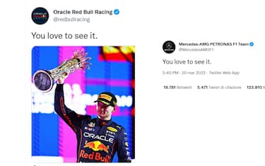 Red Bull, risposta polemica sui social a Mercedes