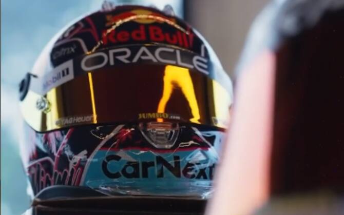 F1, il GP Miami ispira i piloti: che caschi! Quello di Norris è pazzesco,  Bottas ne ha 3. FOTO | Sky Sport