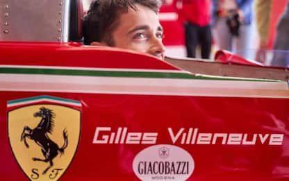 Leclerc omaggia Villeneuve a 40 anni dalla morte