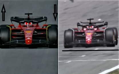 La Ferrari non saltella più: confronto con i test