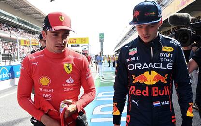 E' ancora Leclerc-Verstappen: GP su Sky dalle 15
