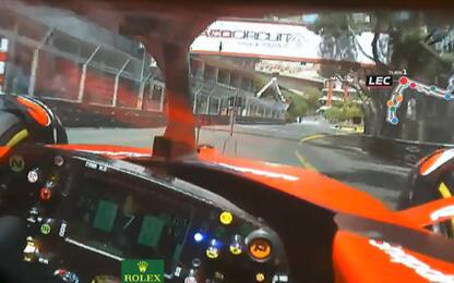 Un giro a Monaco con Leclerc, Hamilton e Norris