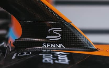 Omaggio a Senna, logo permanente su McLaren