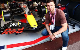 MONTE-CARLO, MONACO - MAY 28: Ruben Dias poses for a photo outside the Red Bull Racing garage prior to qualifying ahead of the F1 Grand Prix of Monaco at Circuit de Monaco on May 28, 2022 in Monte-Carlo, Monaco. (Photo by Mark Thompson/Getty Images)