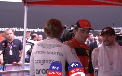 Leclerc deluso dopo GP Monaco: lo consola Vettel