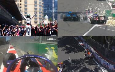 F2, Sprint Race: caos e incidenti a Baku. FOTO