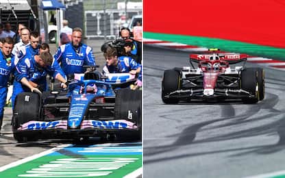 Sprint, anzi no: Alonso e Zhou si piantano