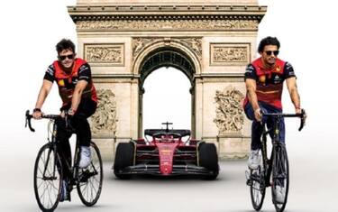Ferrari omaggia il Tour nel weekend del GP Francia