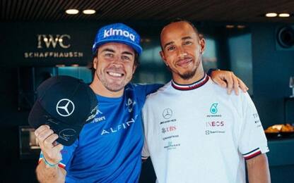 Alonso-Hamilton, il cappellino della "pace"