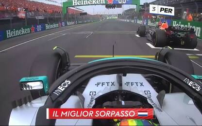 Hamilton, suo il miglior sorpasso a Zandvoort