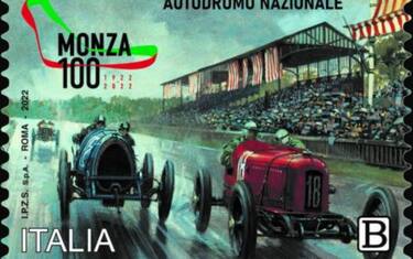 100 anni di Monza, c'è un francobollo leggendario