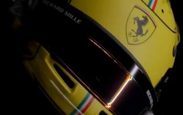Monza, anche Leclerc ha svelato il casco: VIDEO