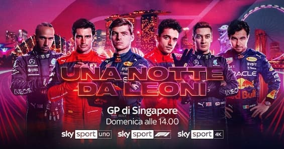 Formula 1, Singapore GP 2022: Where to see F1 at Marina Bay on TV