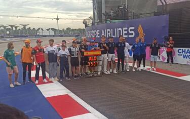 Alonso, 350 GP: foto di gruppo con tutti i piloti