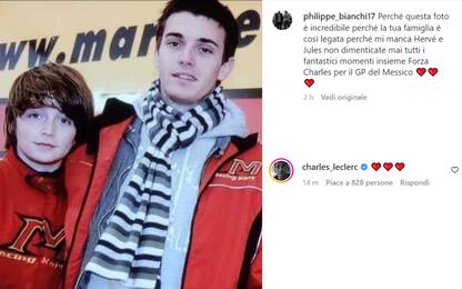 Papà di Bianchi a Leclerc: "Quanti momenti unici"