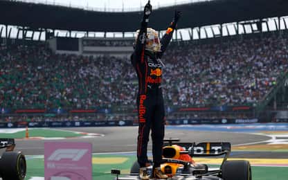 Verstappen domina in Messico. 5° Sainz, 6° Leclerc