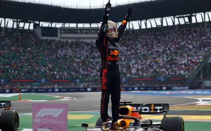 Verstappen domina in Messico. 5° Sainz, 6° Leclerc