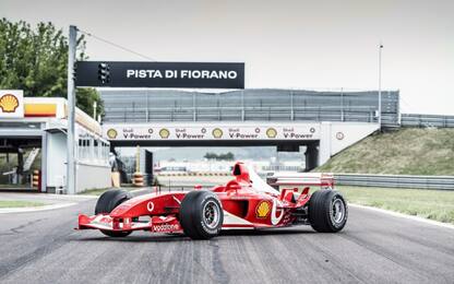 Schumacher, venduta all'asta la Ferrari del 2003