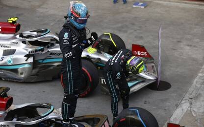 A Russell la Sprint, Sainz da 2° a 7° penalità