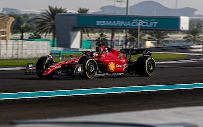 Abu Dhabi, 3 Ferrari davanti! Sainz il più veloce