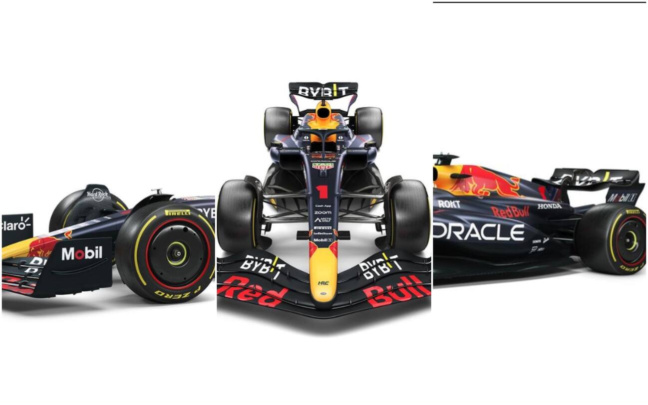 Presentazione Red Bull F1 2023 le foto della livrea della monoposto