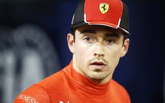 BAHRAIN INTERNATIONAL CIRCUIT, BAHRAIN - MARCH 04: Charles Leclerc, Scuderia Ferrari during the Bahrain GP at Bahrain International Circuit on Saturday March 04, 2023 in Sakhir, Bahrain. (Photo by Sam Bloxham / LAT Images)