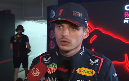 Verstappen: "Errore mio, obiettivo 2° posto"