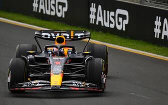 MELBOURNE GRAND PRIX CIRCUIT, AUSTRALIA - APRIL 01: Max Verstappen, Red Bull Racing RB19 during the Australian GP at Melbourne Grand Prix Circuit on Saturday April 01, 2023 in Melbourne, Australia. (Photo by Simon Galloway / LAT Images)