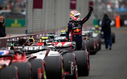 Super pole di Verstappen, 5° Sainz e 7° Leclerc