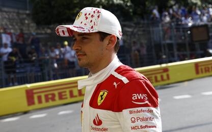 Leclerc: "Che fatica, macchina dura da guidare"